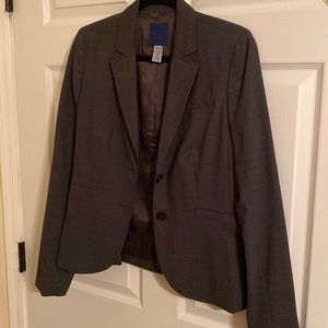 J. Crew dark grey suit jacket size 6T